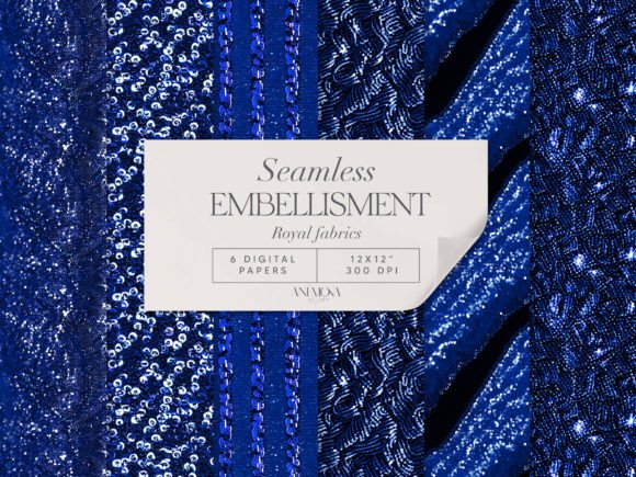 Download Royal Embroidery Sequin Fabric Paper - Paper Collection