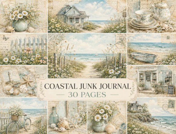 Download Watercolor Coastal &amp; Still Life Paper - Paper Collection