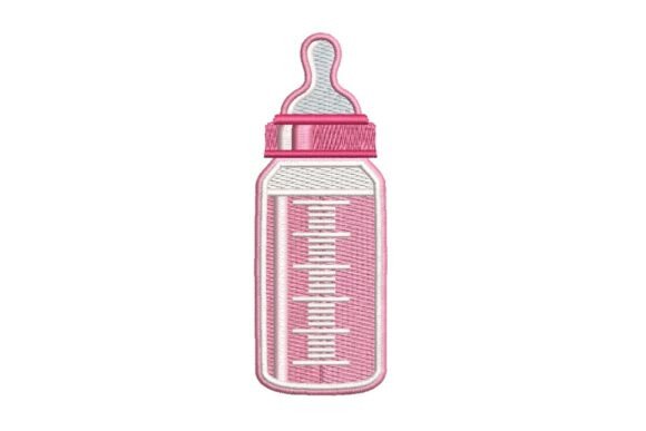 Download Pink Baby Bottle - Baby Collection