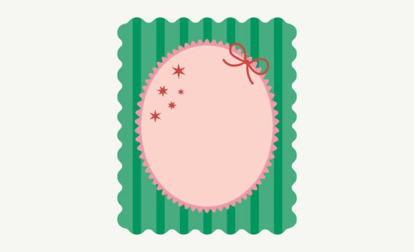 Download Hand-Drawn Coquette Bow Frame Clipart - Hand Collection