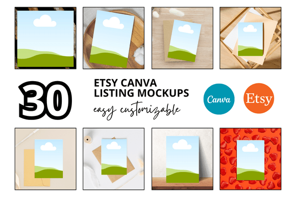 Download 30 Paper Etsy Mockups Templates - Paper Collection