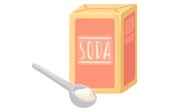 Download Baking Powder Paper Box. Food Color Icon - Paper Collection